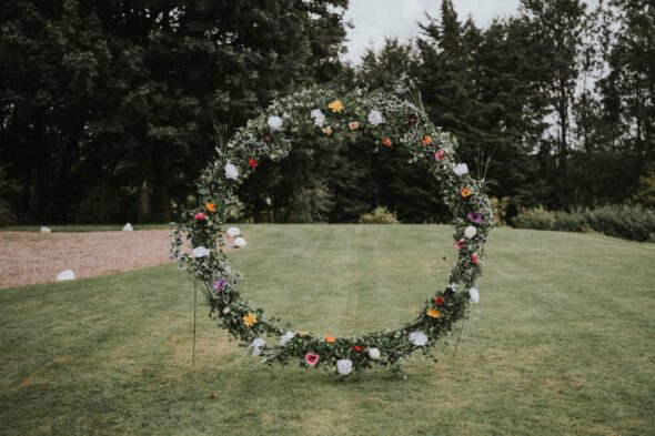 wedding flower ring