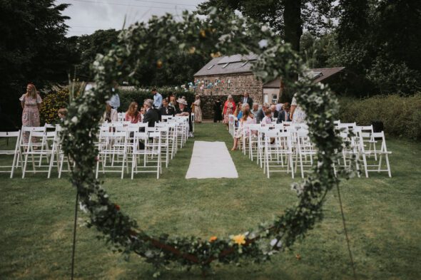 outdoor weddings at breckenhill