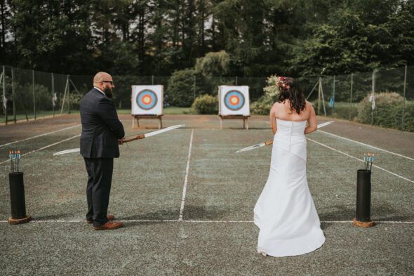 wedding archery